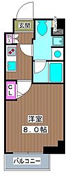 ステージグランデ東武練馬 1Kの間取図画像
