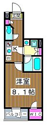 ガーラ・グランディ小竹向原 1Kの間取図画像