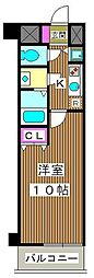 スカイコート板橋五番館 1Kの間取図画像