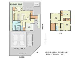 富山地方鉄道本線 越中三郷駅 徒歩22分 4LDKの間取り