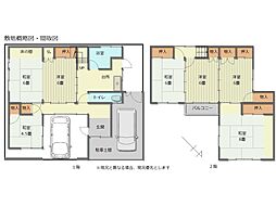 万葉線 新能町駅 徒歩3分 4Kの間取り