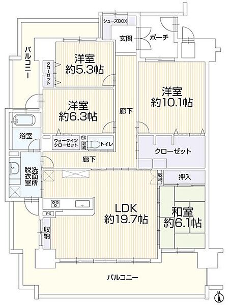 間取り：333000058101