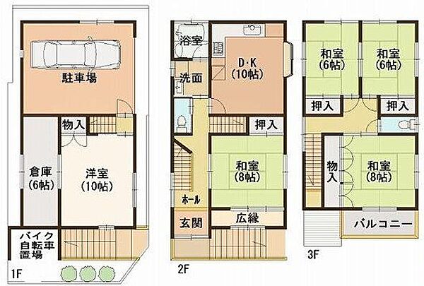 間取り：327001549848