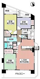 間取図画像 3LDK
