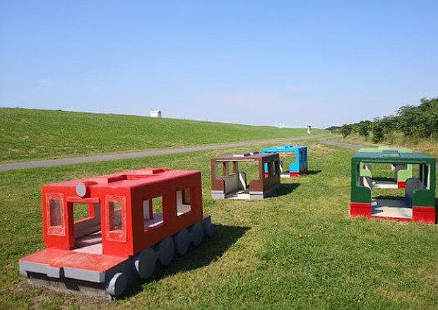 淀川河川公園 鳥飼西地区 160m