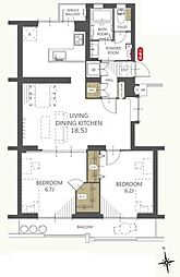 公社千里山田A団地A-6棟