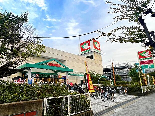 平和堂真砂店 1080m