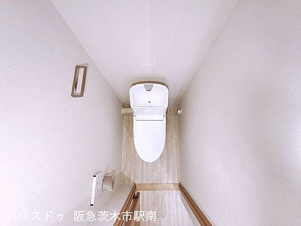 トイレを上から見た様子
