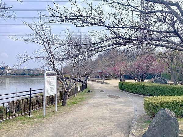 耳原公園 630m