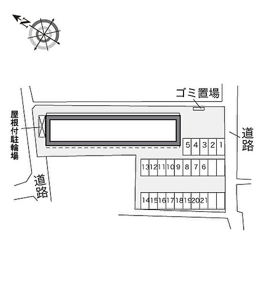 兵庫県高砂市今市１丁目(賃貸アパート1K・2階・28.02㎡)の写真 その3