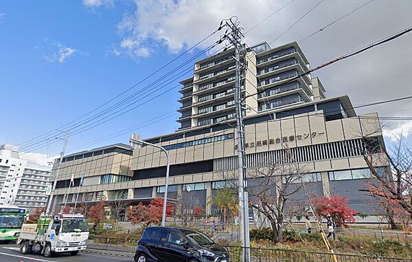 画像20:兵庫県立尼崎総合医療センター（1102m）