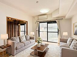 ライオンズマンション梅島中央公園 3LDKのリビング/ダイニング