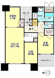 間取図画像 3LDK