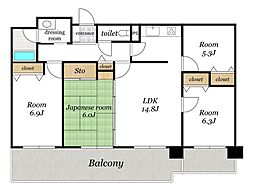間取図画像 4LDK