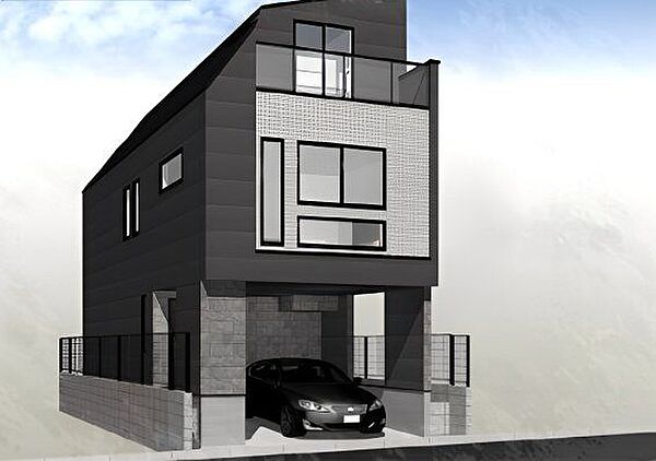 ビルドインガレージ付き3階建ての参考プランもございます。