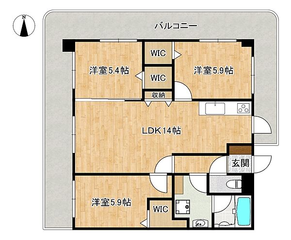 間取り：340000288351