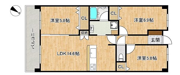 間取り：340000301564
