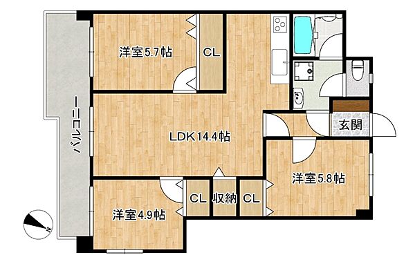 間取り：340000279997