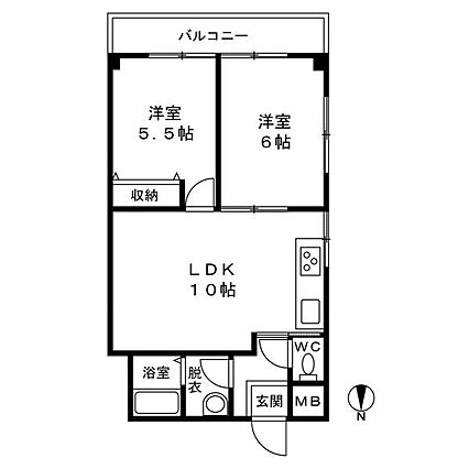 南向き・角部屋...