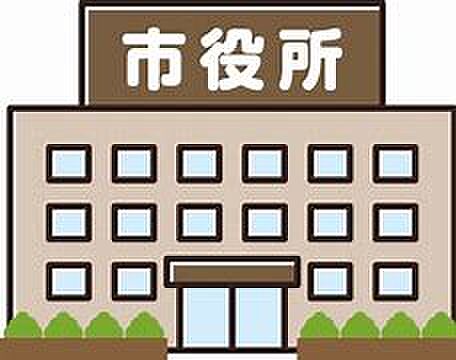 足立区役所（698m）