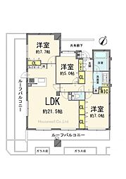 間取図画像 3LDK