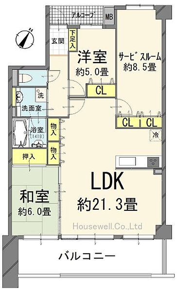 間取り：311002370467