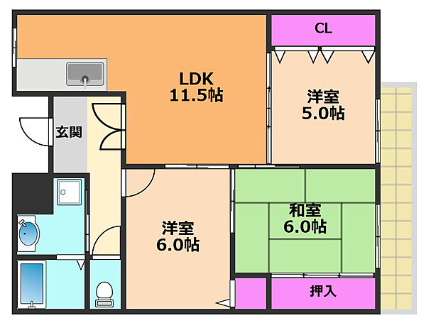 画像2:間取