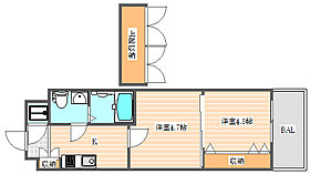 No.46 Ｖプロジェクト2100天神  ｜ 福岡県福岡市博多区住吉4丁目（賃貸マンション2K・3階・23.92㎡） その2