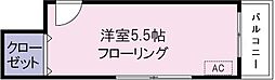 WIND・亀有 地下2階ワンルームの間取り
