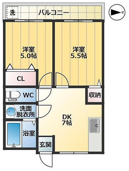 同じ建物の物件間取り写真 - ID:227082546633