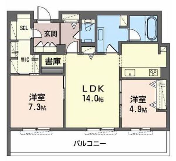 同じ建物の物件間取り写真 - ID:227082630083