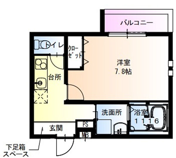 同じ建物の物件間取り写真 - ID:227084373595