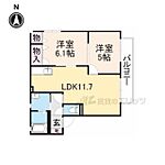 磯城郡田原本町大字千代 2階建 築22年のイメージ