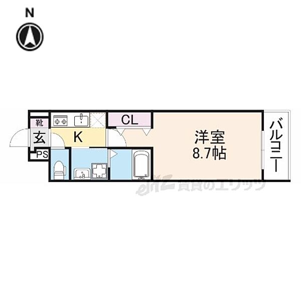 メゾン　リアリII 203｜奈良県香芝市今泉(賃貸アパート1K・2階・28.87㎡)の写真 その2