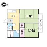 奈良市学園朝日元町２丁目 2階建 築46年のイメージ