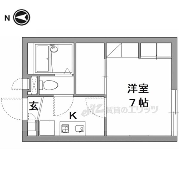 レオパレスレミネンス 103｜大阪府寝屋川市石津中町(賃貸アパート1K・1階・19.87㎡)の写真 その3