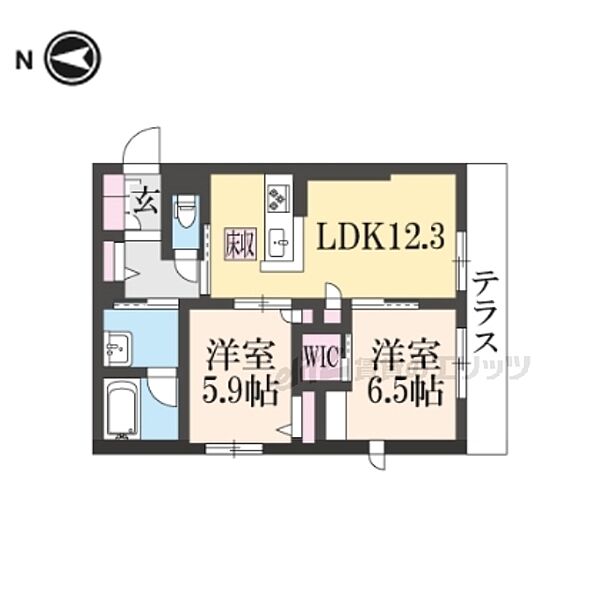 同じ建物の物件間取り写真 - ID:227075636122