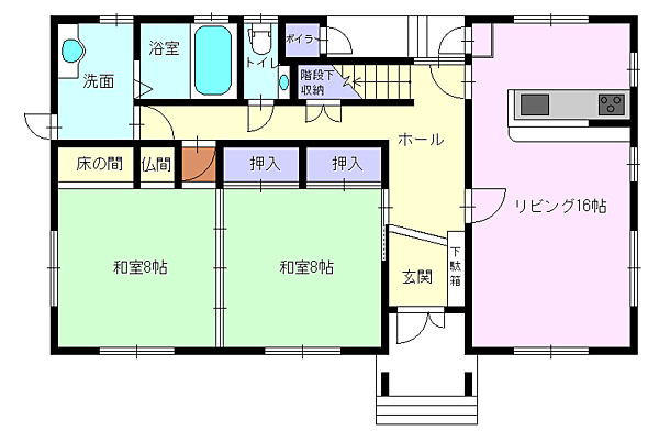 detached 秋田県大仙市土川字大楽
地図を見る