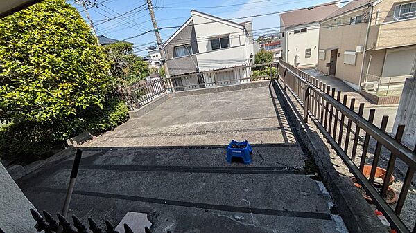 車庫の上
