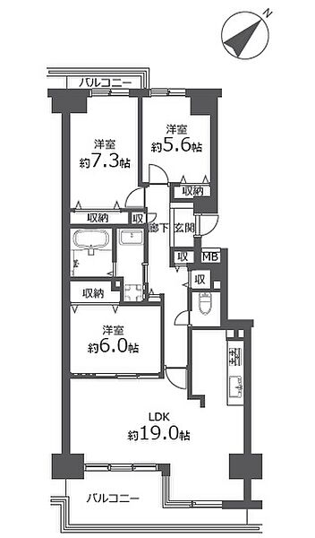 間取り：301000110091