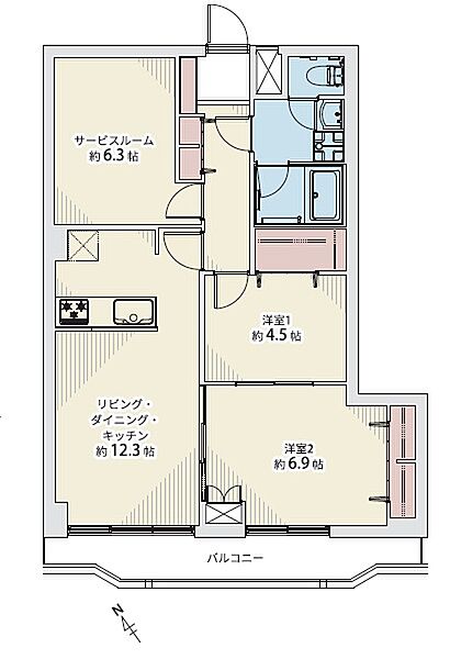 間取り：301000113360