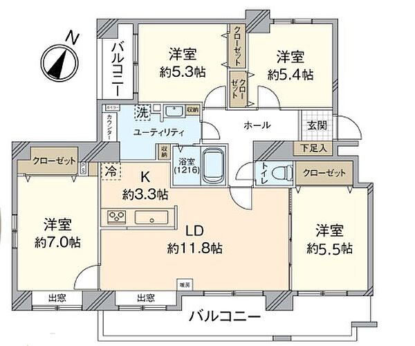 間取り：301000114551