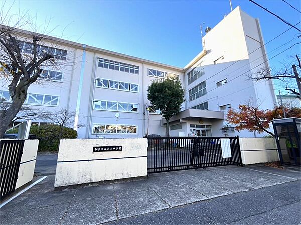 松戸市立第三中学校（1450m）