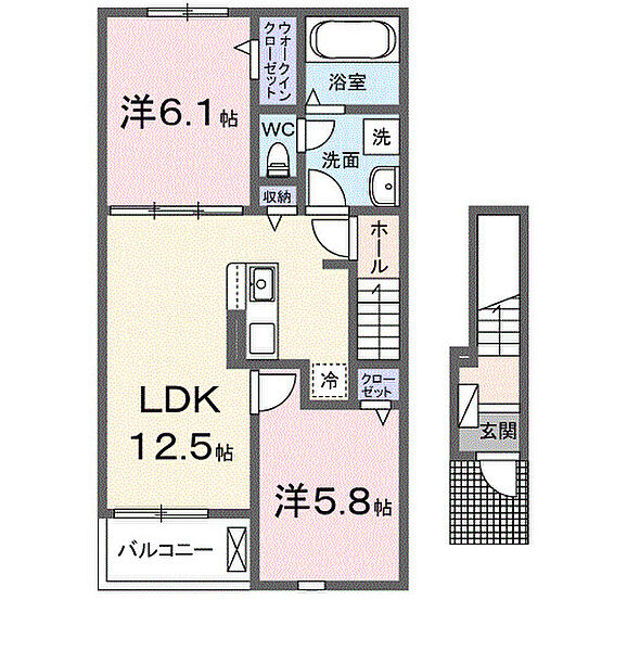 同じ建物の物件間取り写真 - ID:211047207741