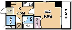 エランビタールIII  ｜ 滋賀県草津市野路1丁目（賃貸マンション1K・5階・26.81㎡） その2