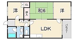 アビタ・コシキイワ 3LDKの間取図画像