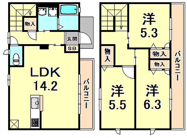 画像2:間取