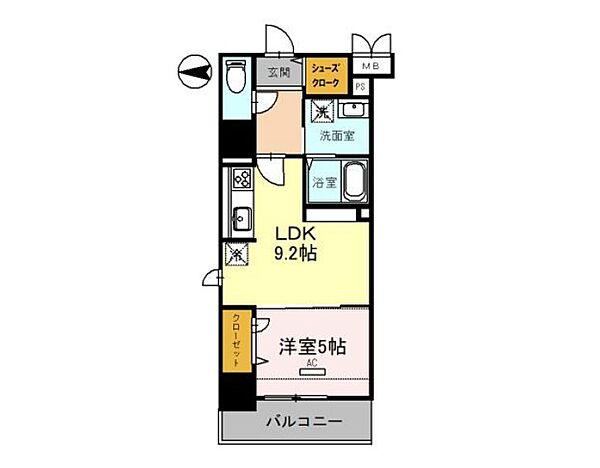 （仮）西宮北口　深津町プロジェクト ｜兵庫県西宮市深津町(賃貸マンション1LDK・2階・39.63㎡)の写真 その2