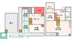 都営三田線 志村坂上駅 徒歩5分の賃貸マンション 3階5SDKの間取り