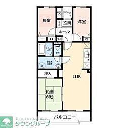 グランシャリオ千間台 3LDKの間取図画像